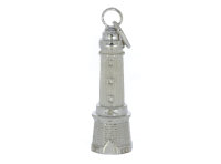 Anhänger, Neuer Leuchtturm Borkum, 35 mm, Silber,...