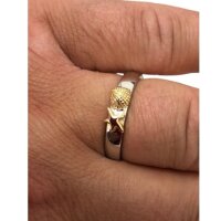 Ring mit Element Muschel und Seestern