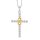 Collier mit Kreuz und Infinity